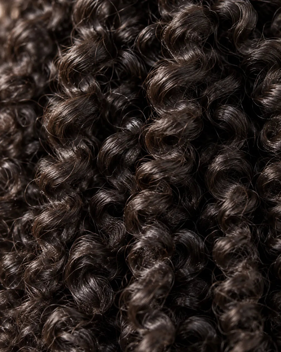 Détail de la fibre · Kinky Curly (Afro Curl)
